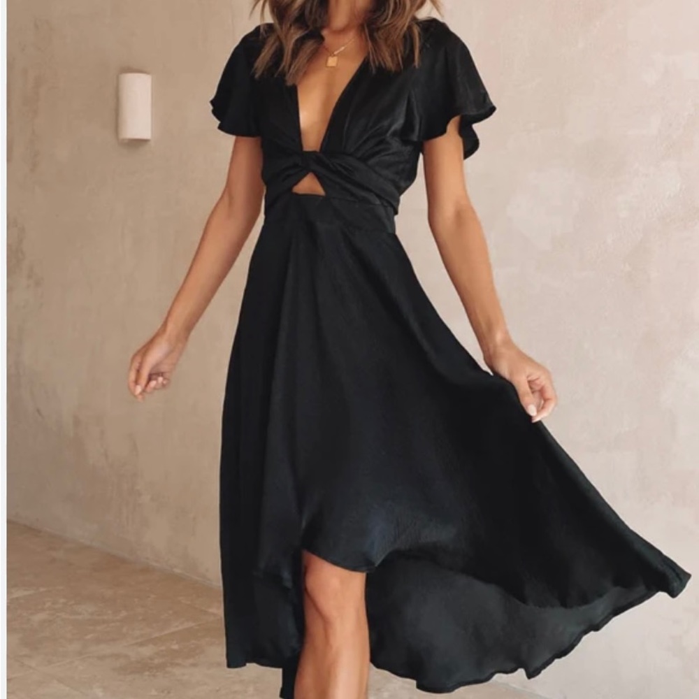 Billy J - Sunny Daze Dress - Black, size 8
